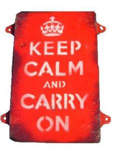 Keep Calm and Carry On (click for enlarged image)